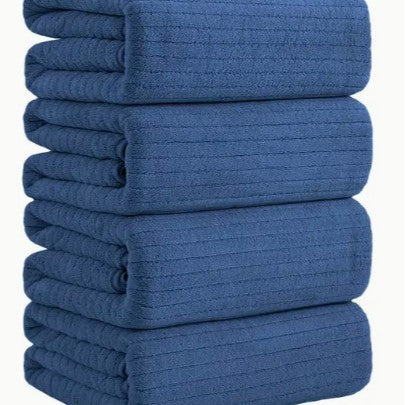 Coral Fleece Large Bath Towel Plus-sized Thickened Absorbent Soft